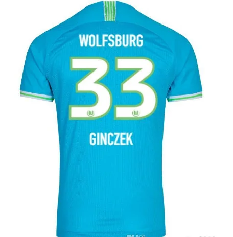 19 20 VfL Вольфсбург футбольная Джерси home Out third WEGHORST ginczk Roussillon Steffen MALLI thail футбольные рубашки