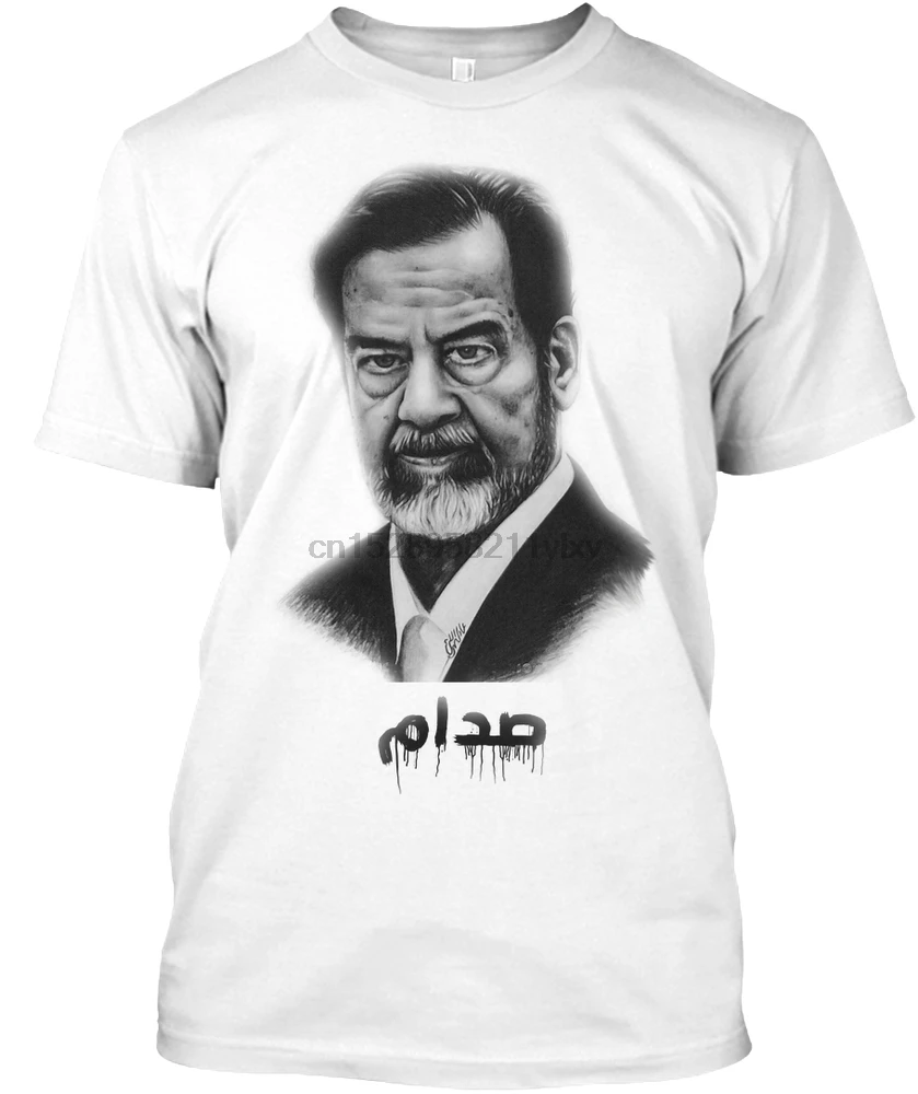 Hommes t-shirt Saddam hussein t-shirts femmes t-shirt - AliExpress  Vêtements homme