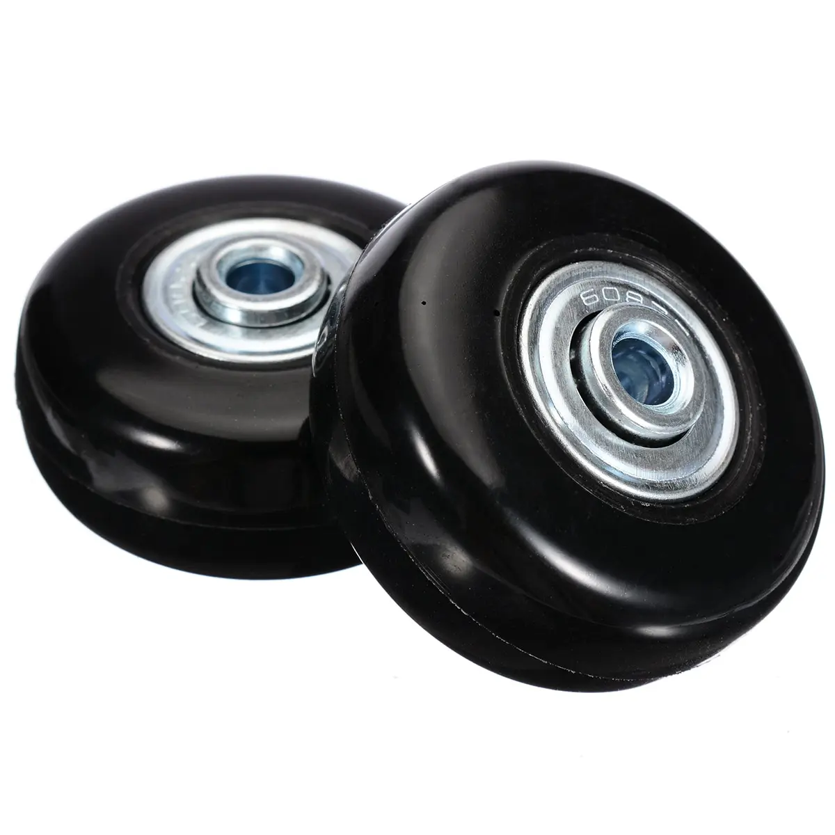 2 Sets Luggage Suitcase Replacement Wheels Roller Bearing Hardware Repair Kit Furniture Casters OD 45mm