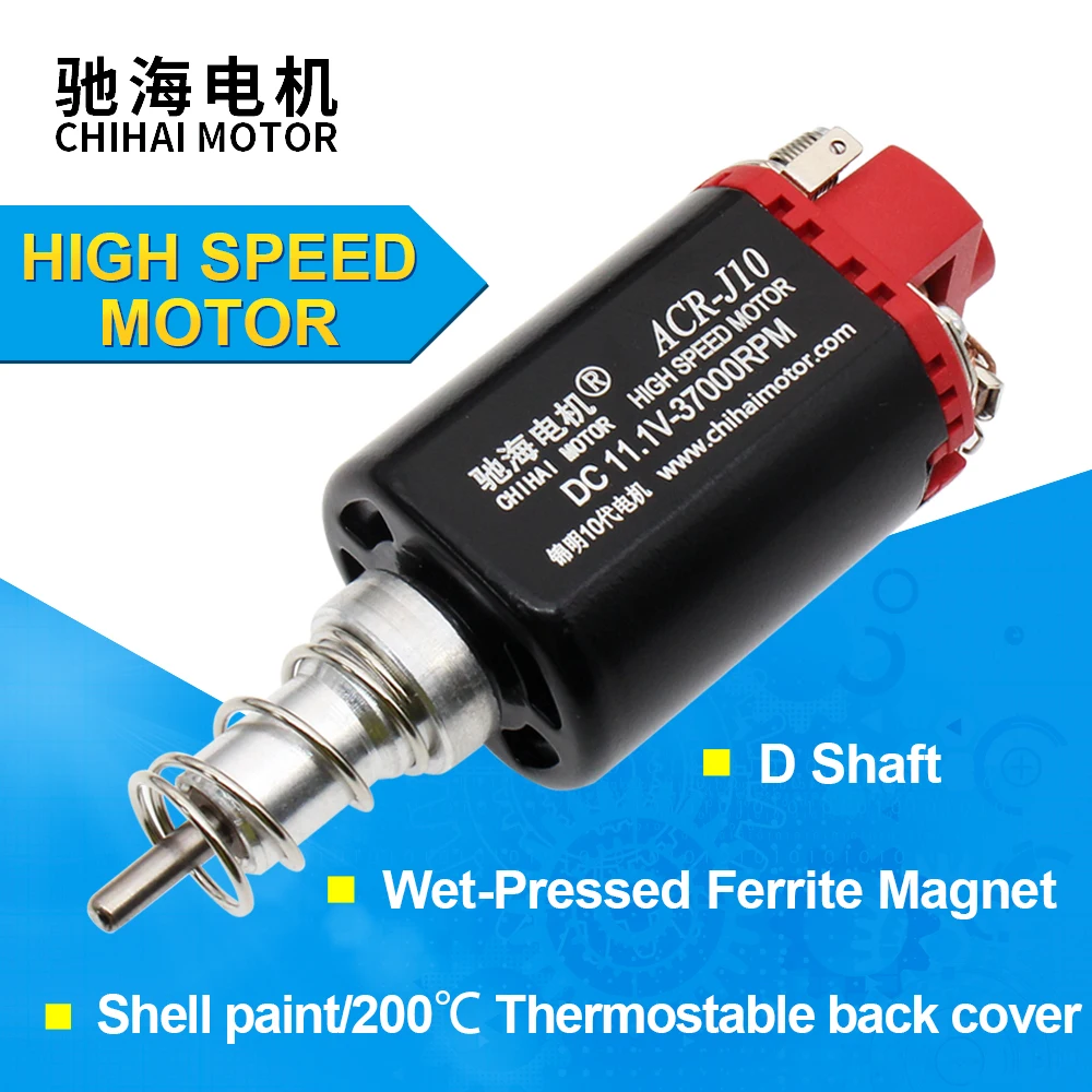 460 Motore Ad Asse Lungo Chf-460S-11370 Senza Ingranaggio Motore Per Jm Gen.10 Acr/Jm Gen.9 Perline Di Gel D'Acqua Aggiornamento Modifica Blaster