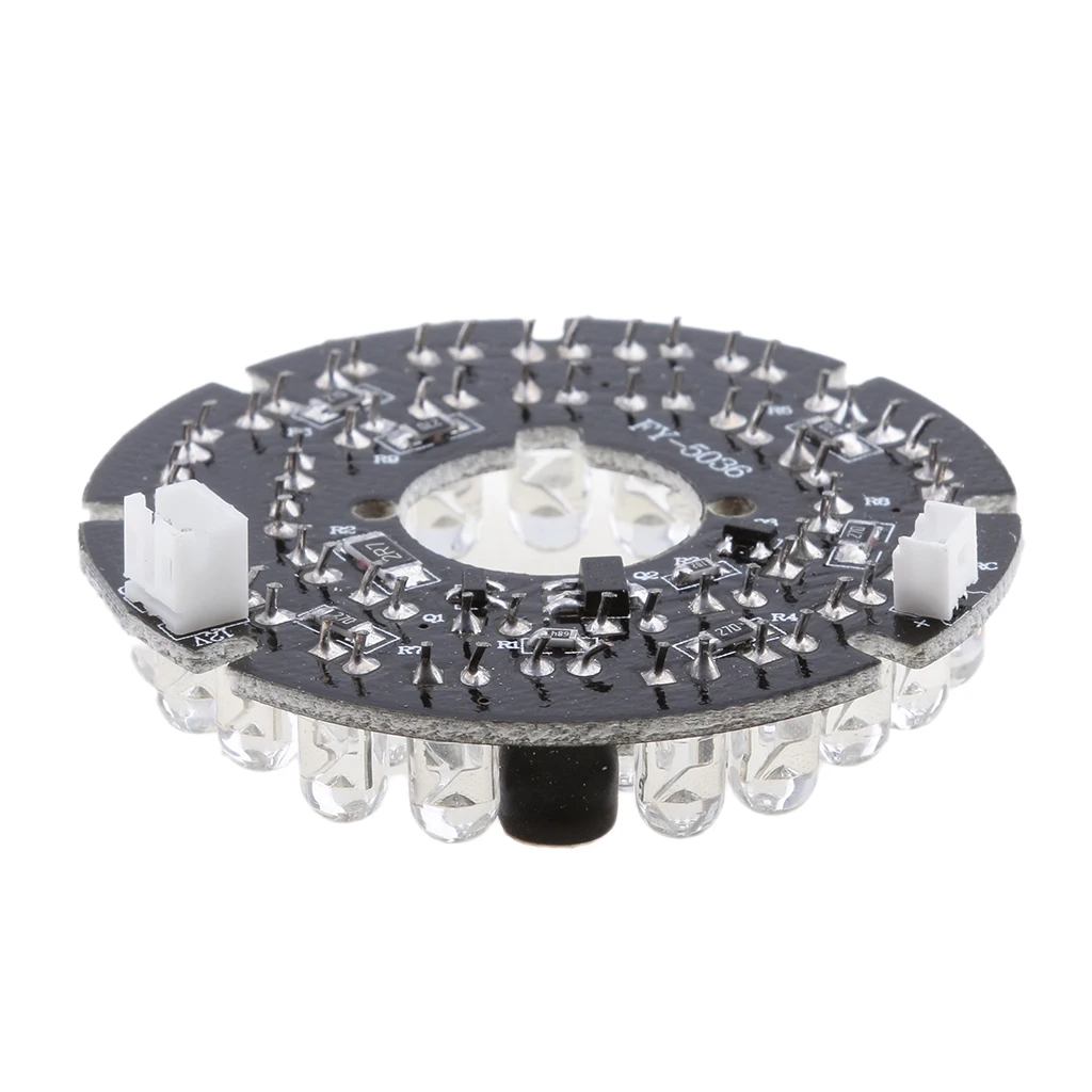 IR 36 LED Light Board Infrared Lamp Board Module for Day Night Vision Camera Security Camera High Definition IR LED