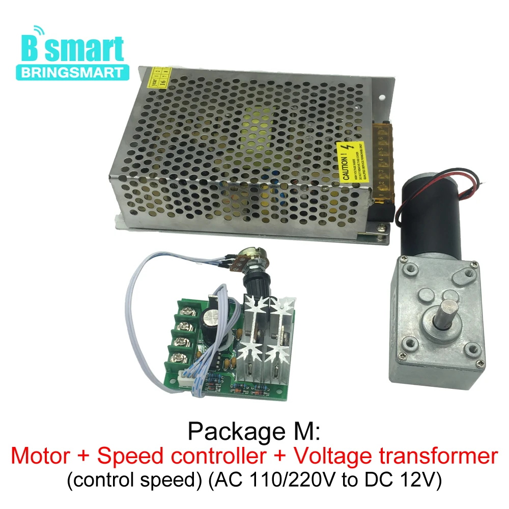 Bringsmart DC 24 В A58SW31ZY 12 В червячный мотор 1,6-70 кг. См высокий крутящий момент 7-470 об./мин D вал Электродвигатель редуктор турбины