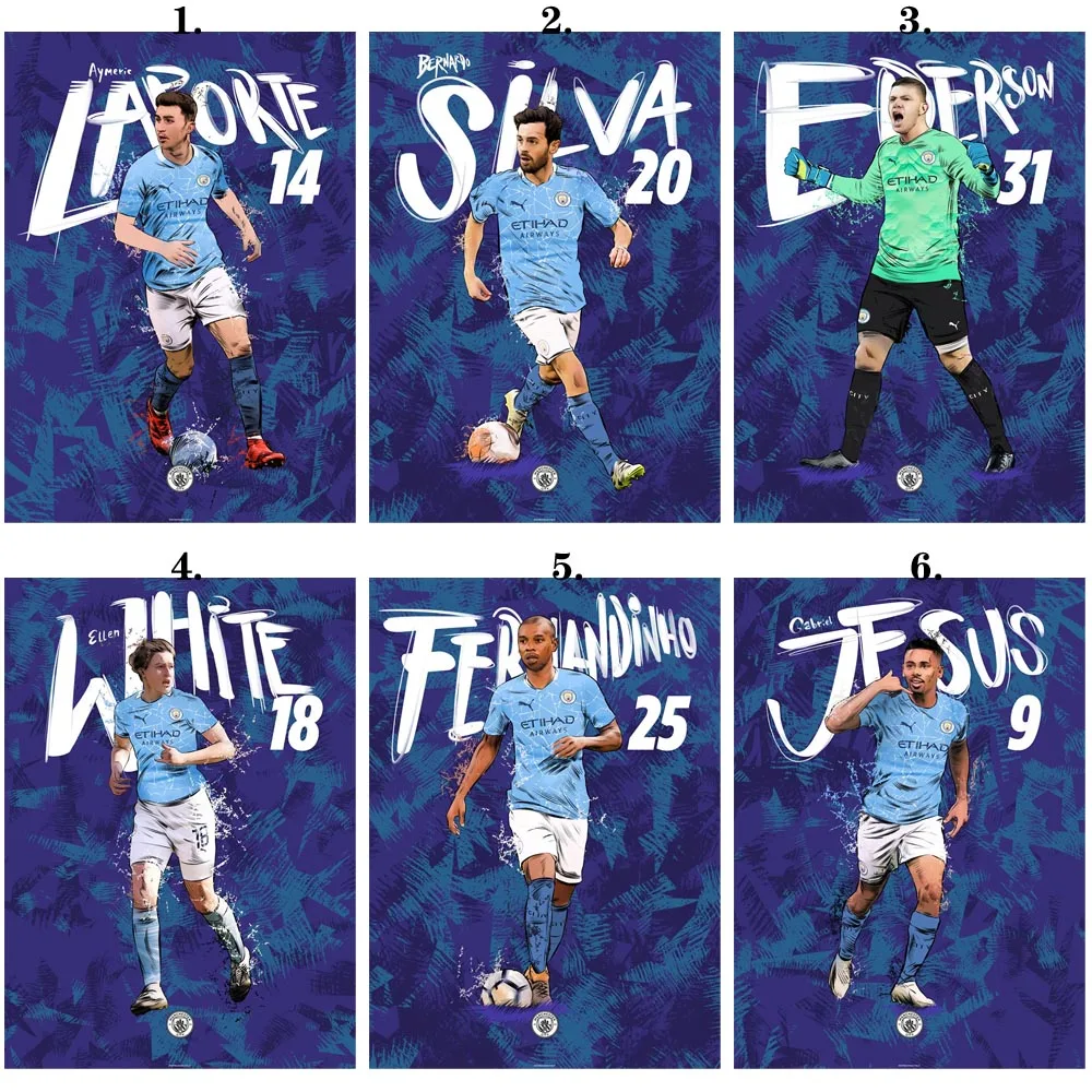 Canvas Painting Gabriel Jesus Posters And Prints Wall Art Picture For Living Room Decor No Frame Painting Calligraphy Aliexpress