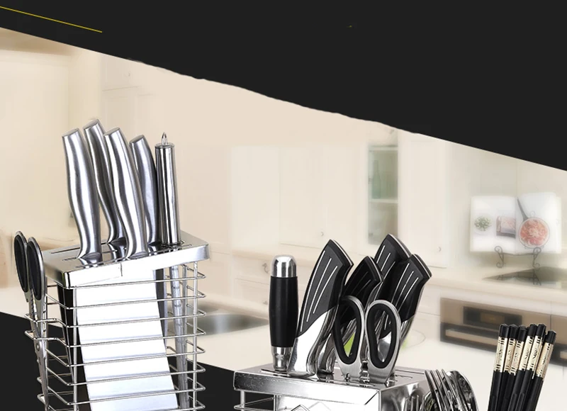 Stainless steel knife holder kitchen tool11