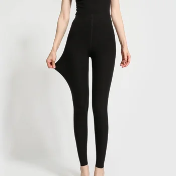 

2019 autumn and winter new warm leggings Slim warm pants women