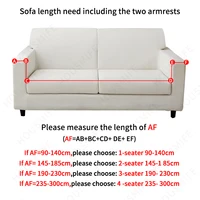 Elastic Sofa Slipcovers Modern Sofa Covers for Living Room Armchair Cover Couch Cover Funiture Protector 1/2/3/4 Seat 2