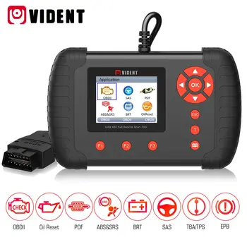 

Vident iLink450 Full Service OBD2 Scan Tool Live Data EPB, Oil Service, ABS & SRS Reset, Battery Configuration etc