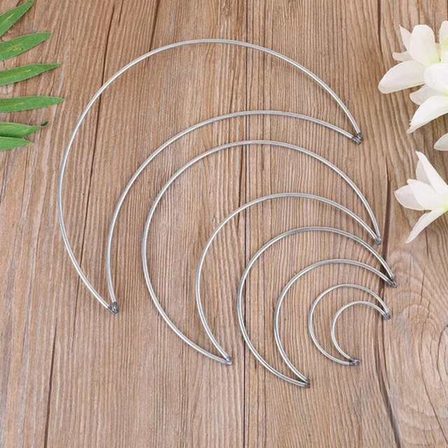 Metal Hoops For Dream Catcher,Moon/Star/Heart/Half Moon Shaped Dream  Catcher Ring Metal Hoops For Crafts Dreamcatcher - AliExpress