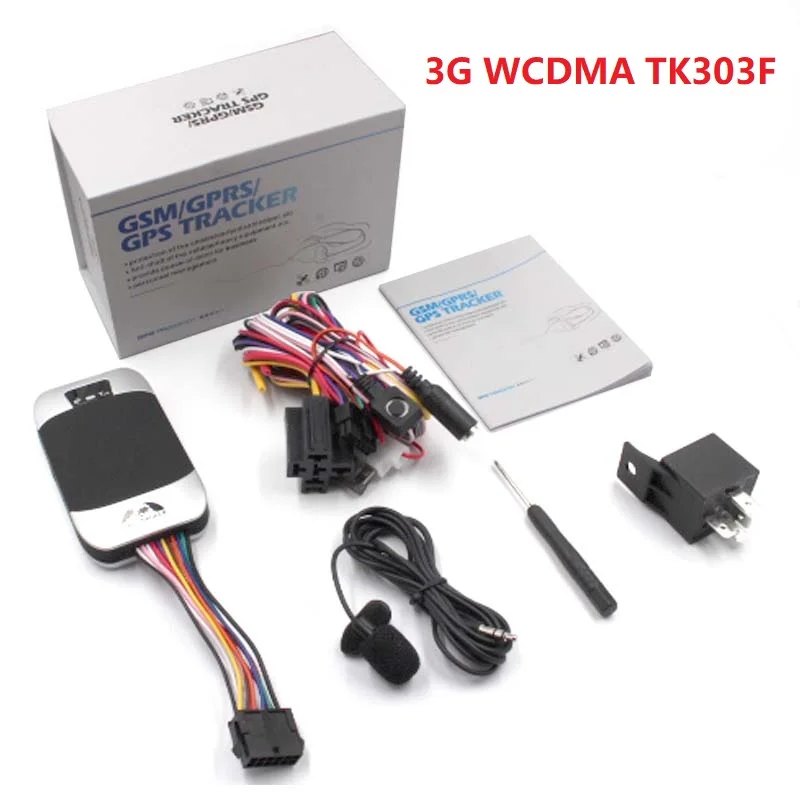 Водонепроницаемый GPS-трекер Coban 3G GPS303F для мотоцикла WCDMA TK303F локатор с отключением