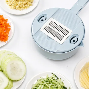 

Kitchen Accessories Vegetable Slicer Blue Mandoline Slicer Potato Peeler Carrot Onion Grater Strainer Vegetable Cutter Freeship