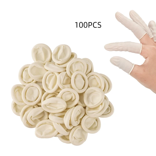 Gants de protection en latex de poulet, caoutchouc, blanc, qualité