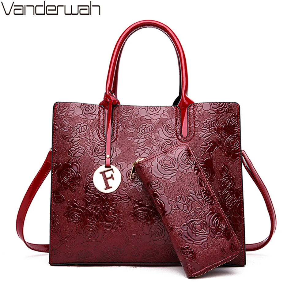 2 комплекта роскошных кошельков и сумок женские сумки тоуты дизайнерские через