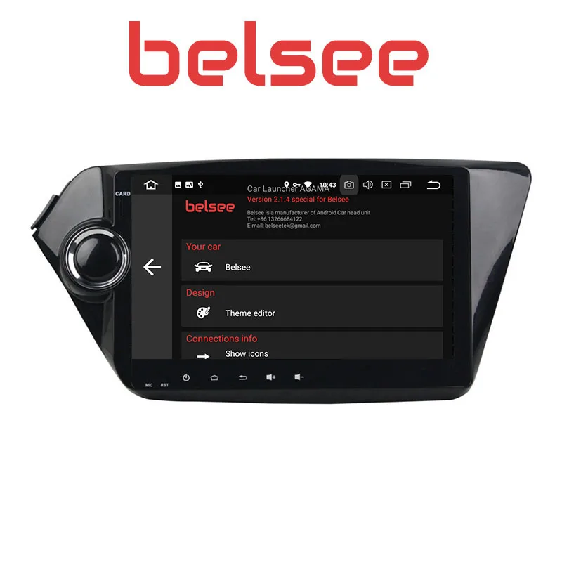 Belsee 2 Din Android 9,0 оперативная память 4G Rom 64G Автомобильный GPS Радио Навигация мультимедиа плеер для Kia Rio K2 2010 2011 2012 2013