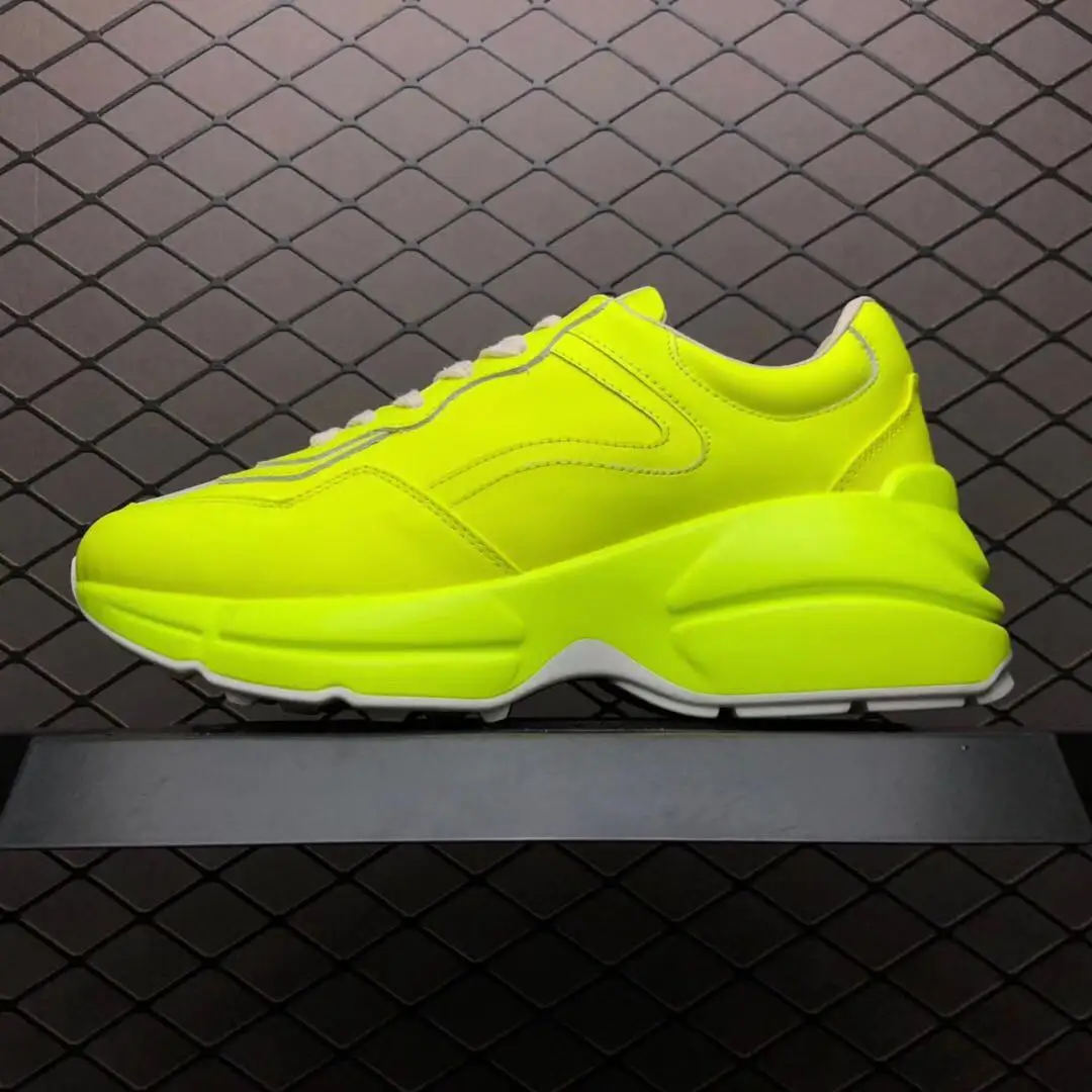 solid color running shoes