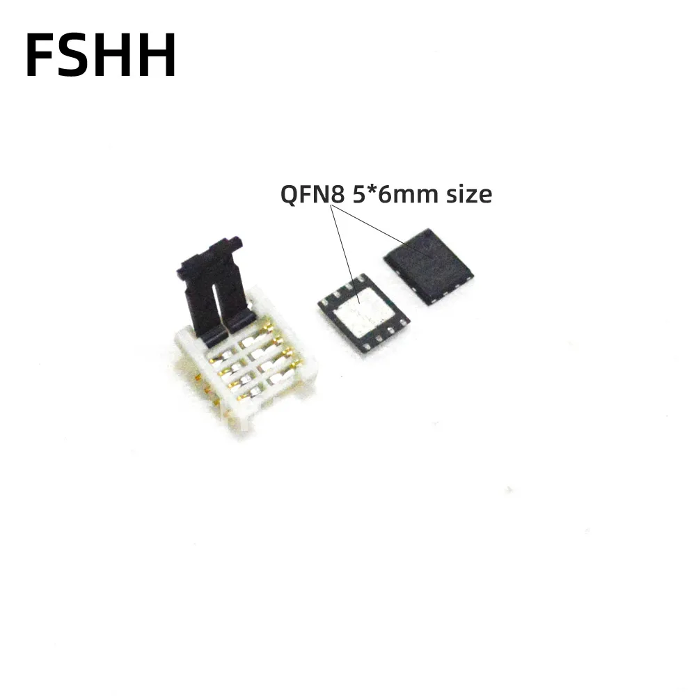 IC  SMD , QFN8 ׽Ʈ , VDFN8 MLF8 WSON8, 1.27mm, 5mm x 6mm, 6x8mm
