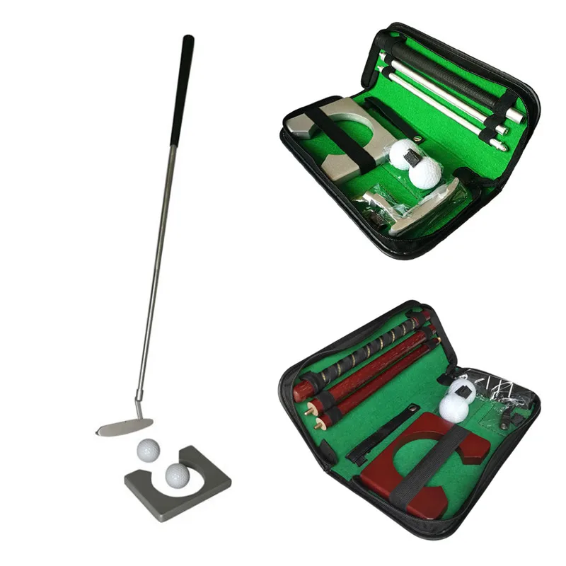 

Golf Putter Putting Trainer Set Golfs Ball Holder rubber PVC Training Aids Tool Accessories aluminum alloy Portable
