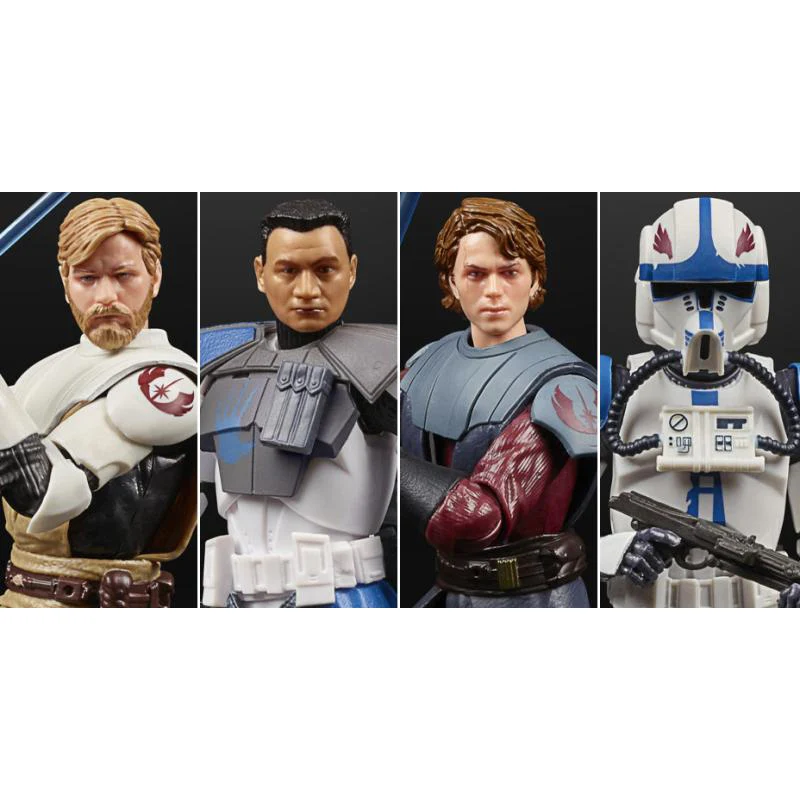 

Hasbro Original Star wars Anakin Skywalker Obi-Wan echo anime action & toy figures model toys for children