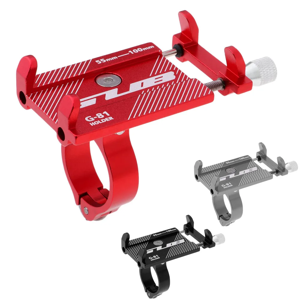 Universal Cellphone Holder for Bicycle Motorcycle Scooter, Mountain Road Bike Handlebar Mount Stand for Smart Phone