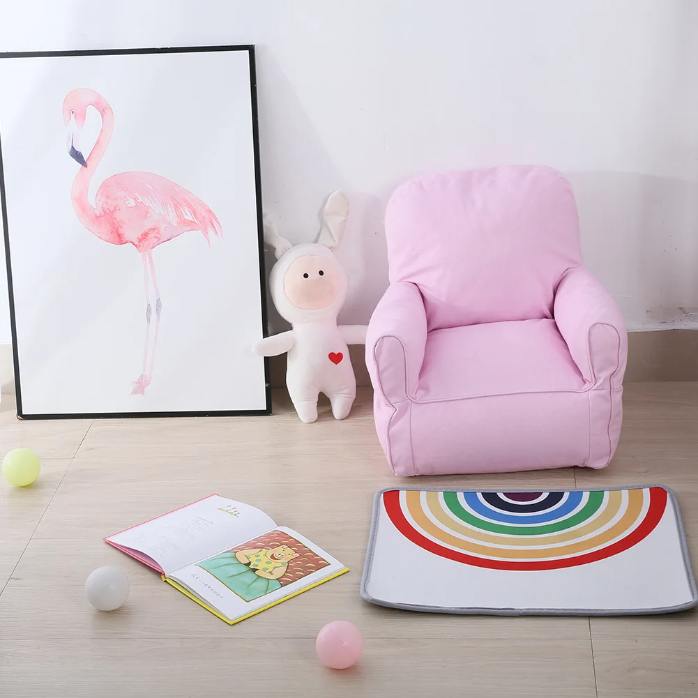 Lona do Bebê Cadeira para Bebês Nórdico Xadrez Mini Sofá Sólido Portátil Infantil Crianças Recém-nascidos Fotografia Adereços Sofás 3 Mini sofá xadrez nórdico para bebês, cadeira