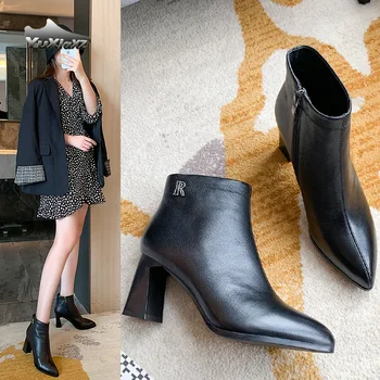 

2020 new arrive women pumps Pointed fashion buckle single women shoes fashion high heel casual party shoes ladies 3358