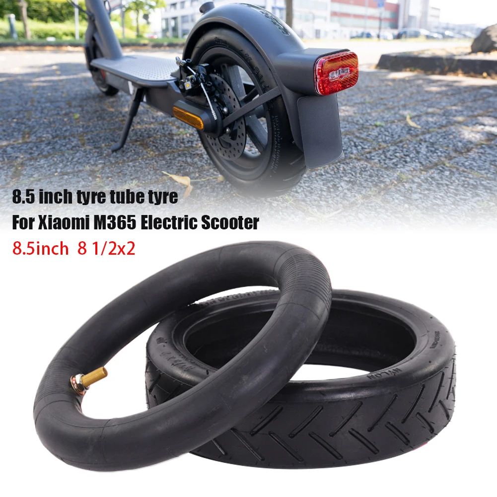 For XiaoMi M365 Electric Scooter Replace Outer Tires Thick 1.5” OD 9.8” ID 6.1” 