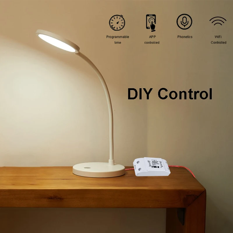 5 шт. ACCKIP Wifi смарт-переключатель Tuya APP Wifi беспроводной пульт дистанционного управления Универсальный автоматический выключатель DIY умный дом