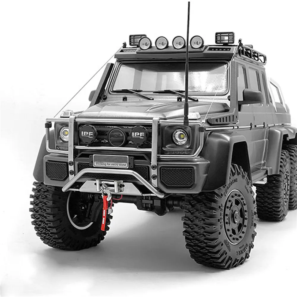 Передний бампер для радиоуправляемого автомобиля TRX4 TRX6 4x4 6X6 G63 G500 металлический