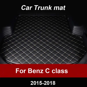 

APPDEE Car trunk mat for Benz C class wagon 2015 2016 2017 2018 cargo liner carpet interior accessories cover