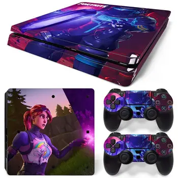 

Slim PS4 Game Stickers Fortnites Controller Gamepad Sticker Cartoon Anime Bettle Console Decals Film Cool Personalized Sticker
