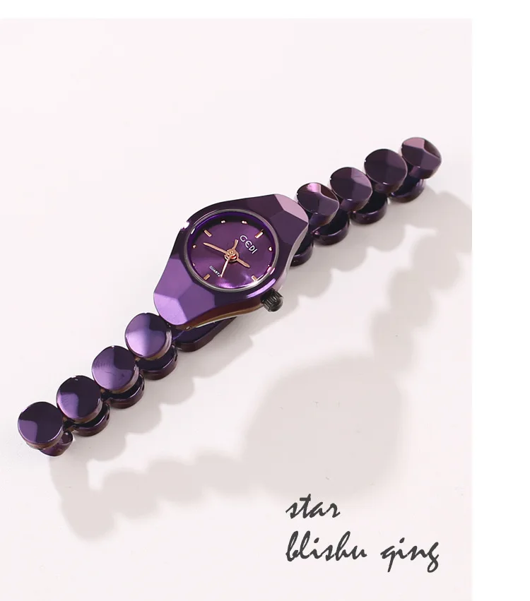 moda pulseira relógio simples moda feminina à