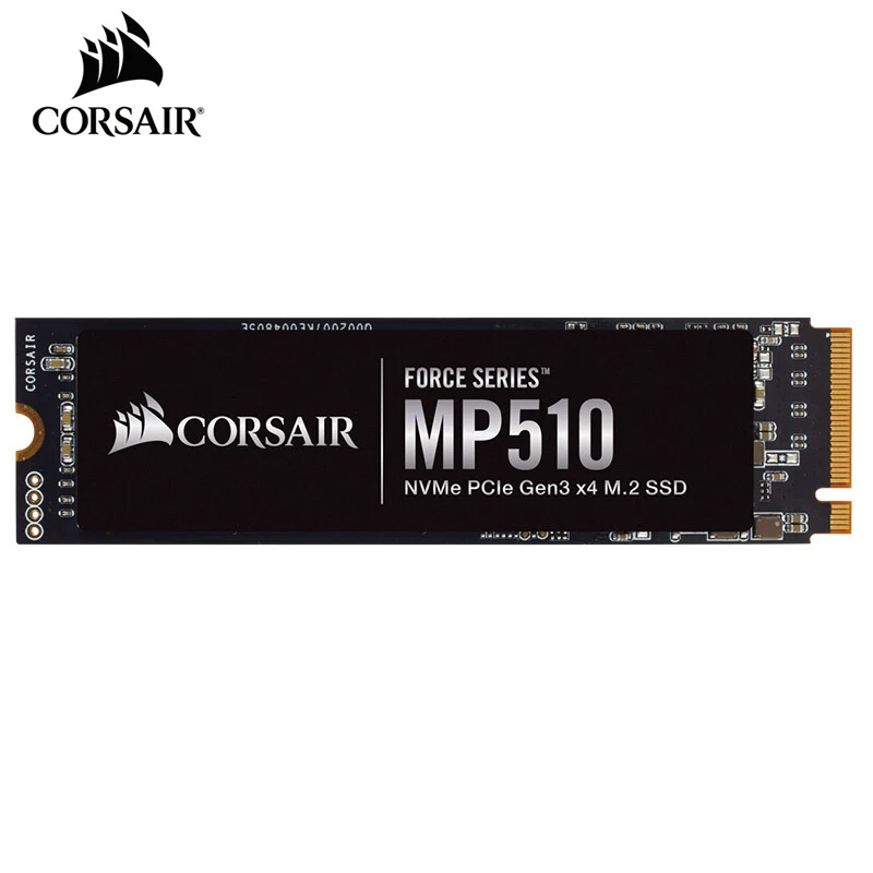 Ноутбук CORSAIR FORCE Series MP510 SSD 240 ГБ NVMe PCIe Gen3 x4 M.2 SSD 480 ГБ 960 ГБ 1920 Гб Твердотельный накопитель 3000 МБ/с./с m.2 2280