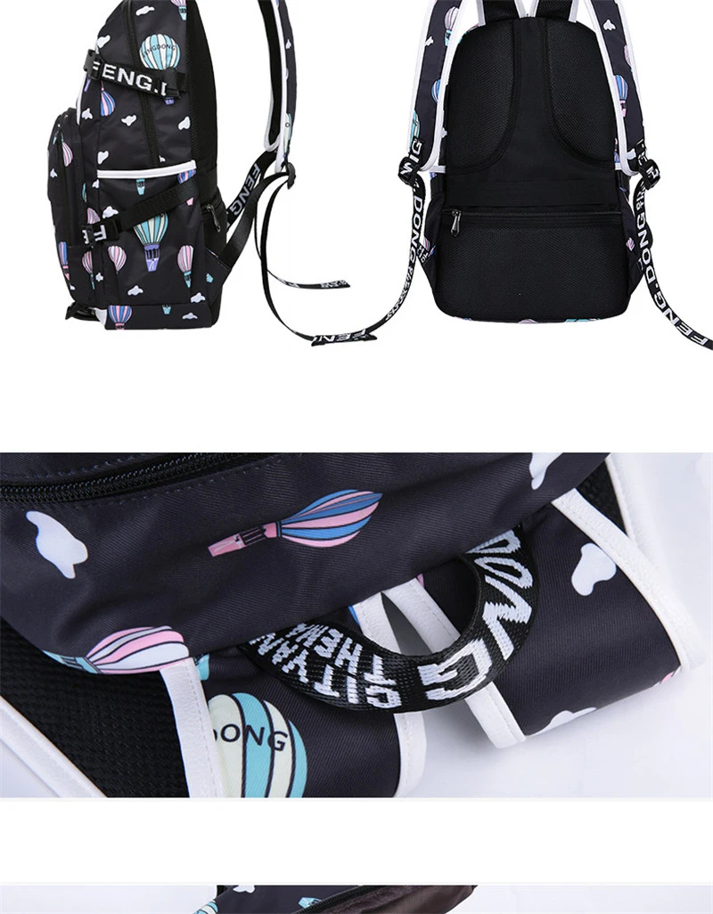 Модный женский рюкзак, зарядка через usb, школьные сумки для девочек-подростков, рюкзаки для ноутбука, студенческий Школьный рюкзак, рюкзак для путешествий, mochilas