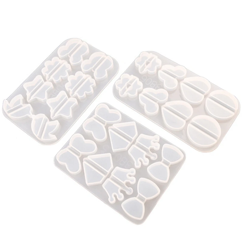 DIY Transparent Resin Silicone Combination Molds Cup Straw Accessories Mold Buckle | Дом и сад