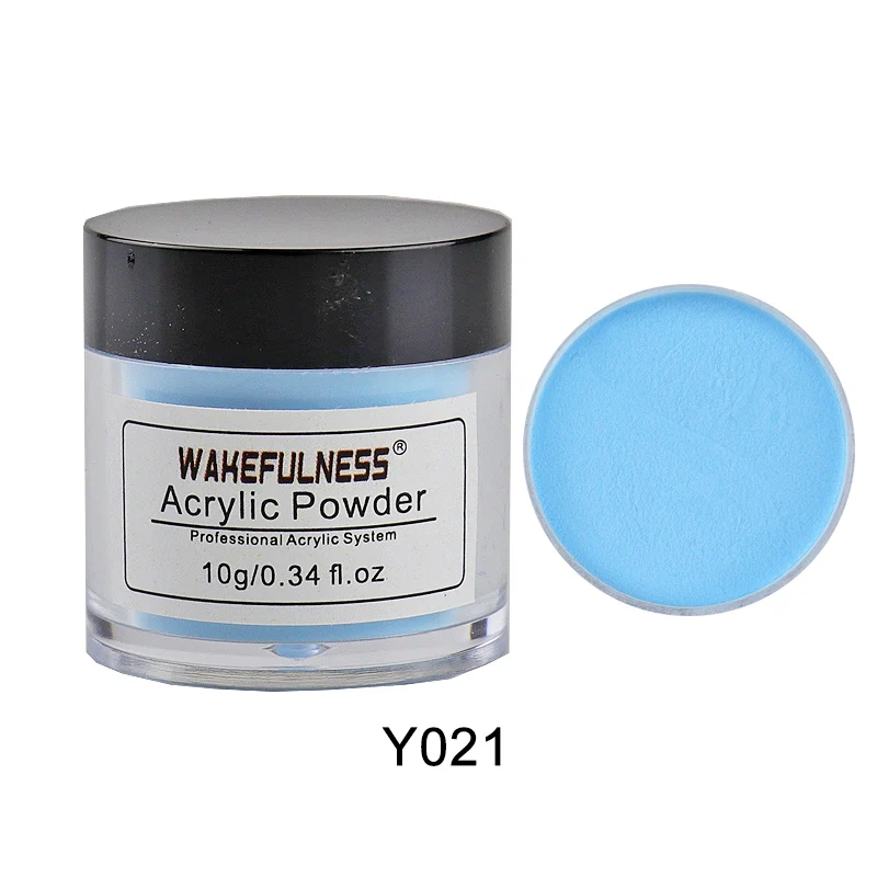 Colored Acrylic Powder Color Acrylic Powder Set for Nails Jar Sculpting Vender 10Gram Pink Blue Beauty Salon Kits