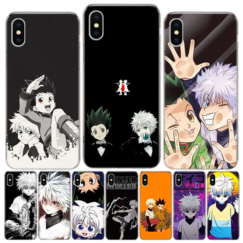 Чехол для телефона с изображением аниме Hunter x Iphone 11 12 Mini 13 Pro Max SE 2020 X XS XR 8 Plus 7 6 6S 5 5S