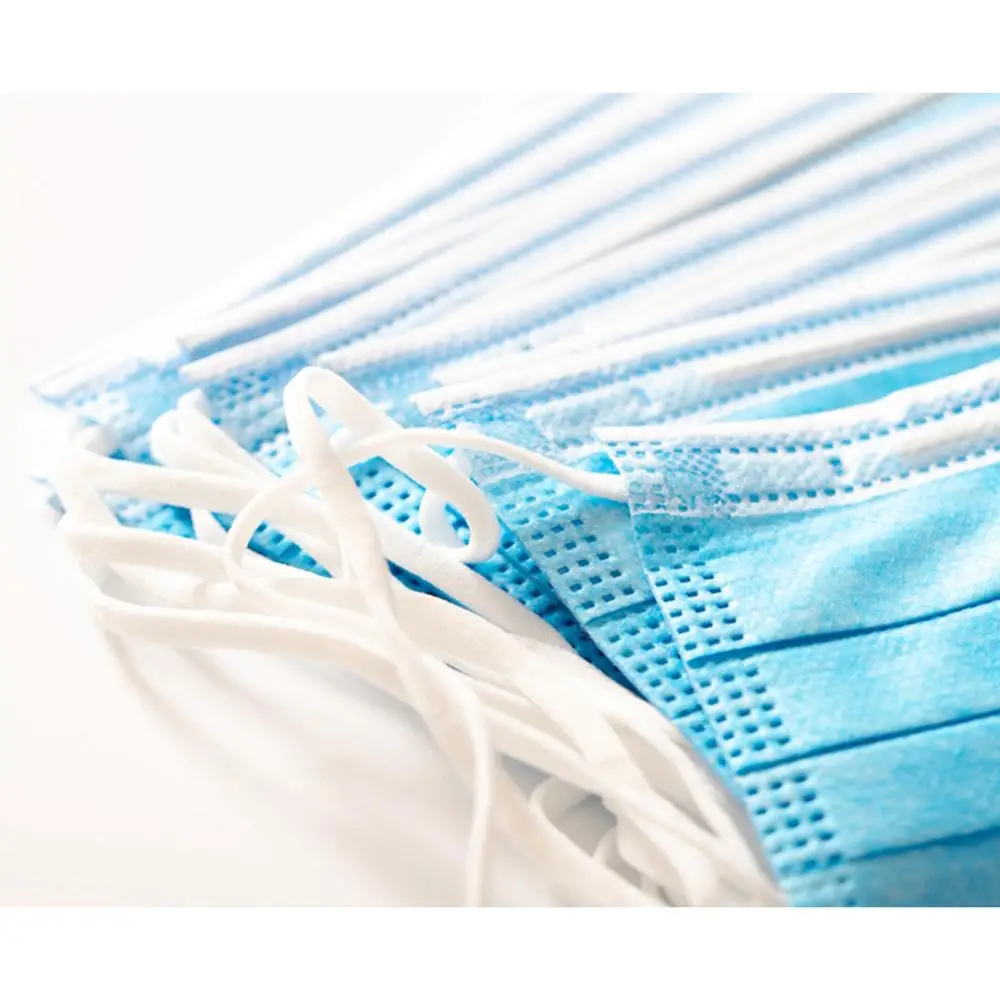 

In stock Anti Dust Face Mask 3-Layers Non Woven Disposable Mask for Hair Salon Use Free Shipping