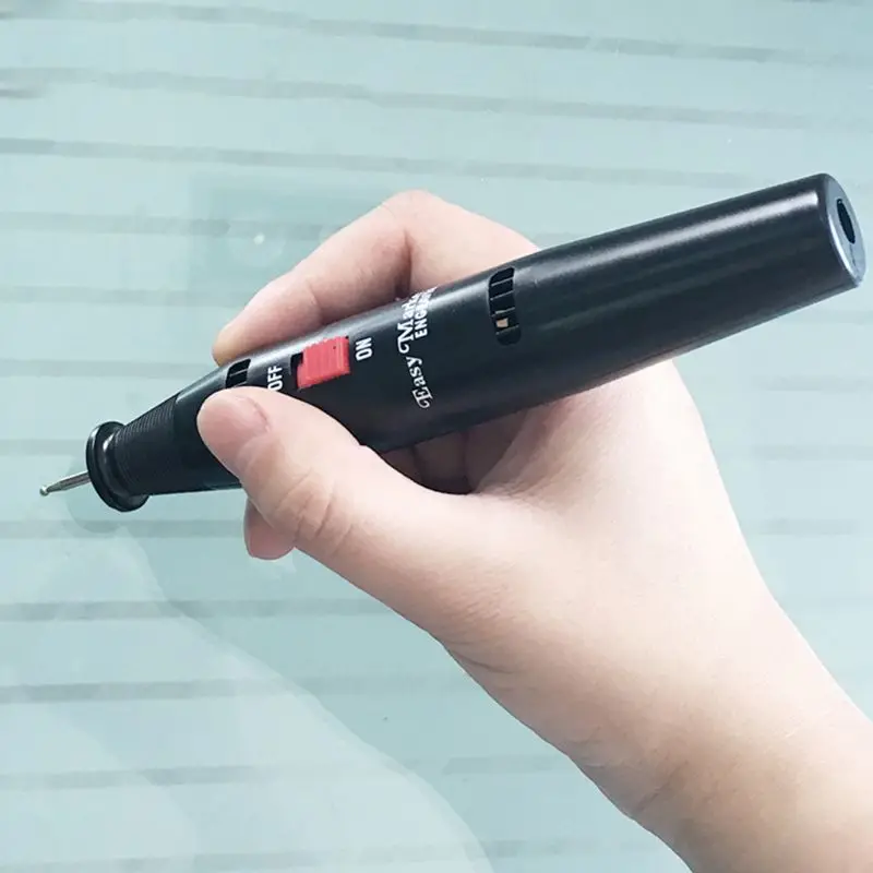 Electric Engraving Pen Metal Engraver Jewelry Glass Stone Lettering Carve Tool 63HF