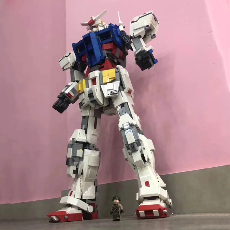 

3500pcs Lepining voltron Super Robot Mecha Classic Gundam Technic Model RX78-2 Fixed Bracket 1:60 Building Block Brick Toys