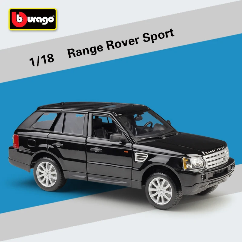 1:18 Range Rover Sport сплавочная модель автомобиля статические металлические модели автомобилей для Коллекционные вещи подарок