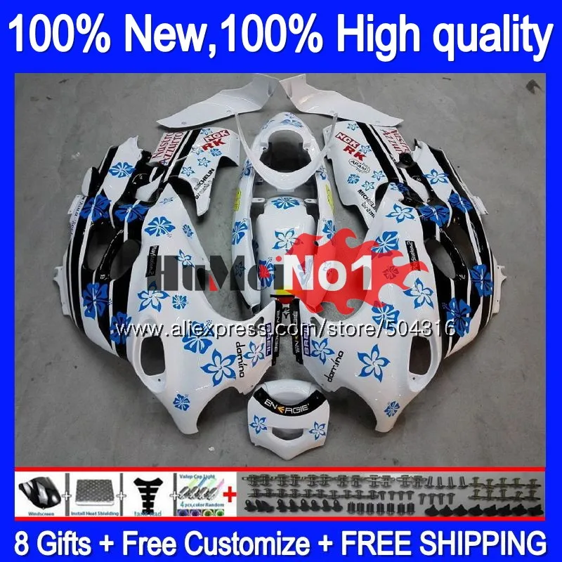 Корпус для SUZUKI Катана GSX600F GSXF 600 750 Белый Черный 13MC. 47 GSXF750 GSXF600 2003 2004 2005 2006 2007 03 04 05 06 07 обтекатель - Цвет: No. 1