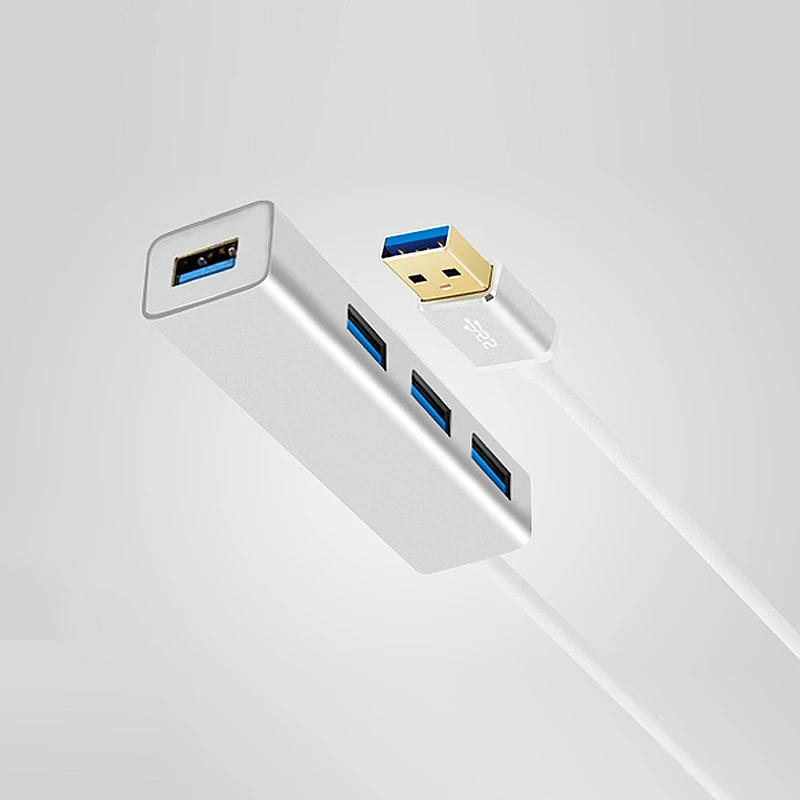 Ajiuyu USB адаптер VGA USB 3,0 концентратор сплиттер разделительный кабель мульти порт Стыковочный модуль-преобразователь Соединительный дисплей для Windows 10 8 7