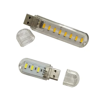 

USB LED book light 3LEDs 8LEDs 5630 5730 LED light 5V power white 5000~6500 warm white 3000~3500K USB night light
