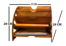 

Desk Organizer 4 Shelves Home Office Available Easy Setup Fashionable