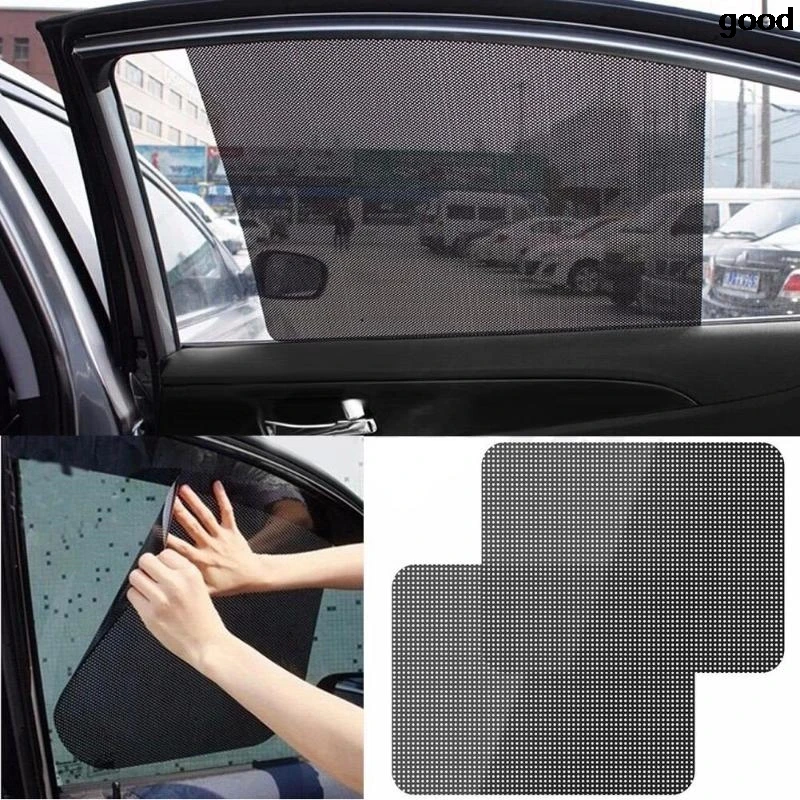 Car Side Window Sunshades Electrostatic Sticker for VW jetta Golf 6 POLO Passat Cruze kIA RIO HYUNDAI Solaris Skoda Opel Mokka | Автомобили