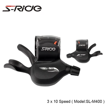 

S-Ride Mountain Bike Trigger Shifters 3 x 10 Speed Cycling MTB Shifter Levers Bicycle Derailleur Compatible SHIMANO With Cable