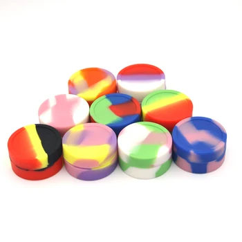 

Wax Containers 7ml Silicone Jars Reusable Silicone Container For Wax Herb Dab Wax Container E Cigarette