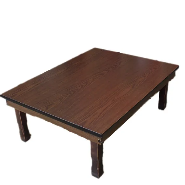 Прямоугольный журнальный столик 90X75 см в Корейском стиле, Складная Ножка, Азиатский антикварный стиль, мебель для гостиной, традиционный деревянный обеденный стол