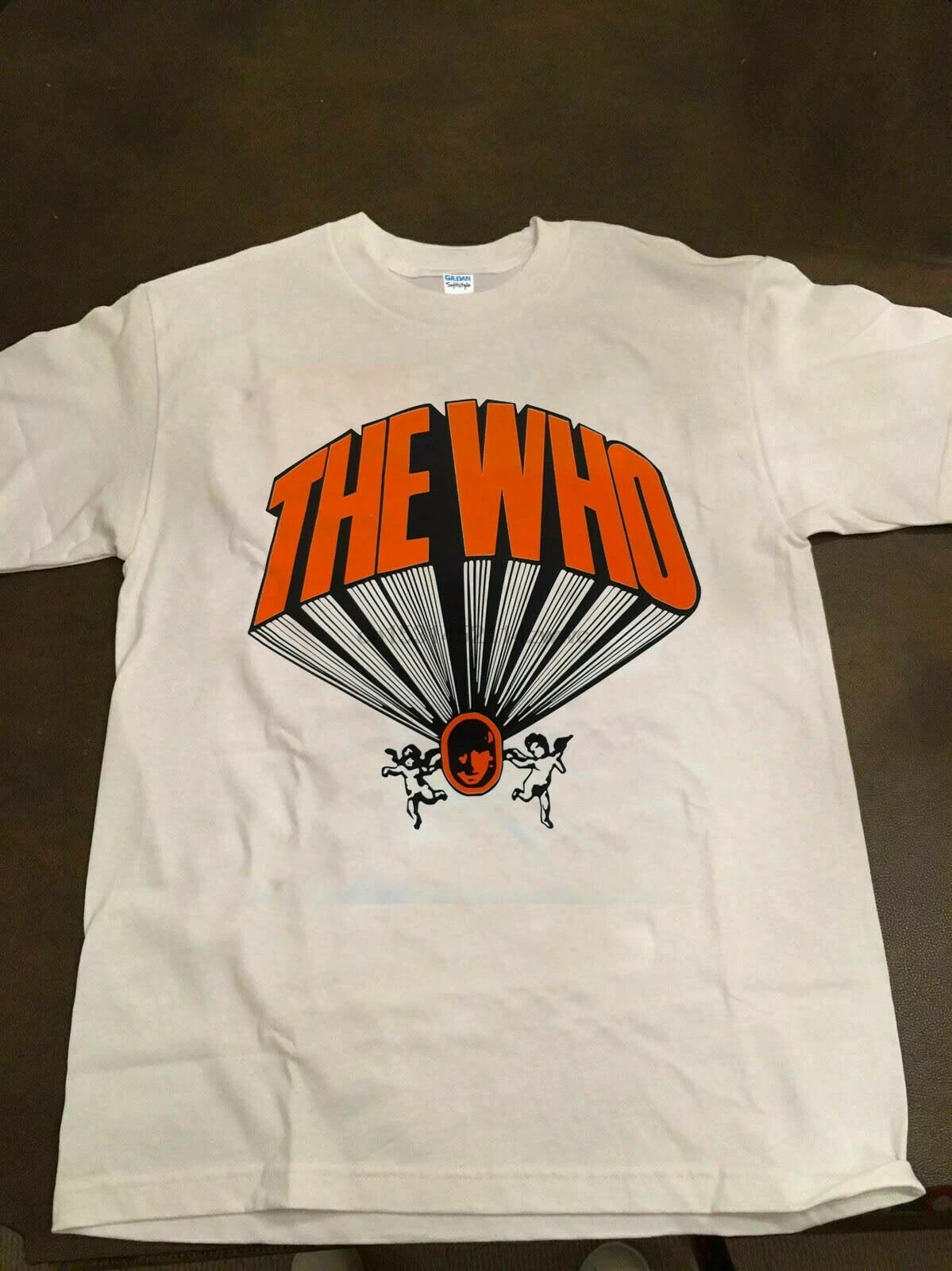 Мужская футболка с принтом The Who Keith Moon барабаном модель 60s TourSize от S до 3XL |