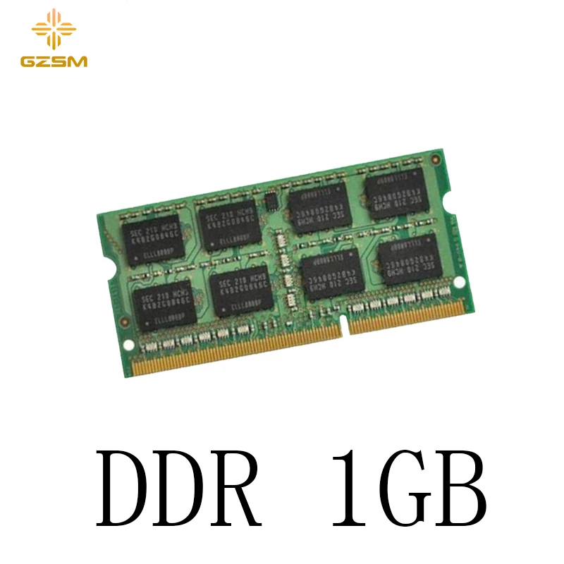 

GZSM Laptop Memory DDR 1GB Memory Cards 266MHZ 330MHZ 400MHZ Memory RAM 200pins for PC2100 PC3200 PC2700