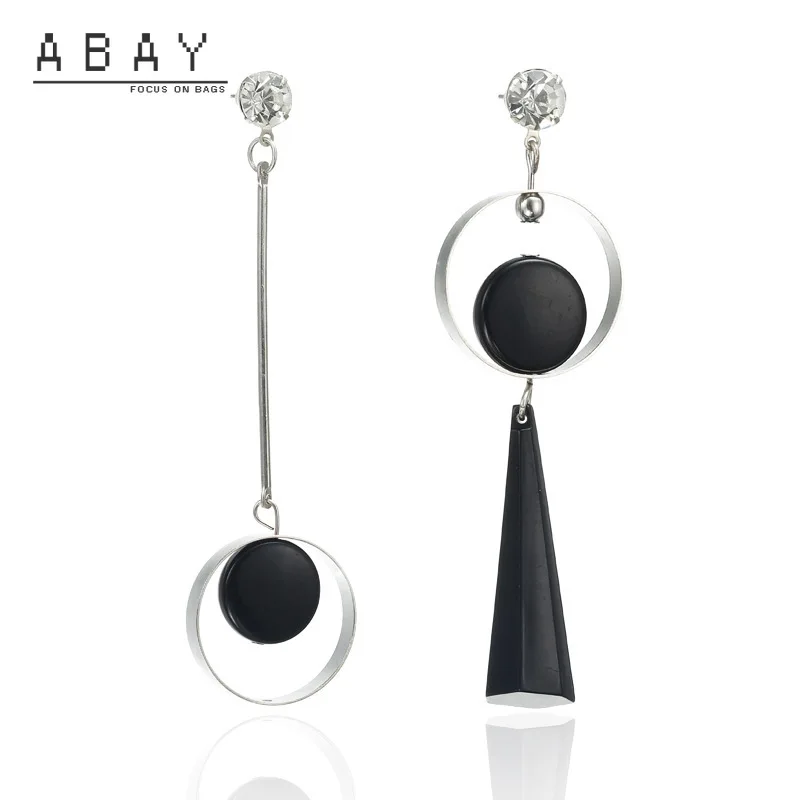 Лидер продаж модные асимметричные серьги для женщин новый стиль темпераментные